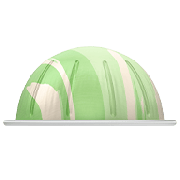 Pistachio Vanilla Flavour Over Ice